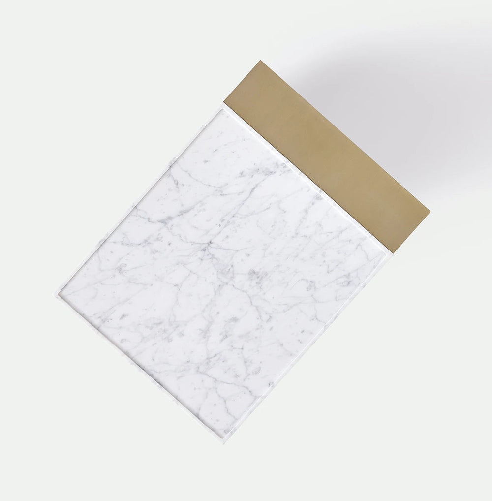 Gold/White Marble